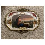 Vintage religious wall decor