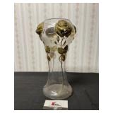 Blown glass vase
