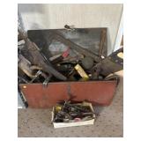 Carpenter box with primitive tools