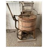 Antique ringer washing machine
