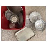 Metal/ aluminum dishes