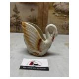 Vintage ceramic swan