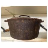 Cast iron Dutch oven