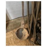 Smelting ladle and black smith tools