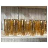 Marigold Orange Carnival Glasses