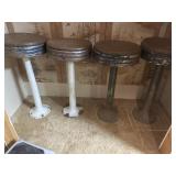 Vintage parlor stools