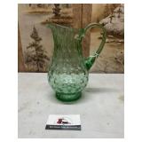 MCM bubble glass pitcher