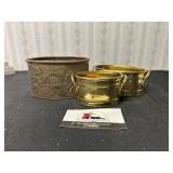Brass and metal Decor