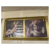 Framed angel art
