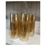 10 Marigold Orange Glasses