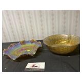 Marigold Carnival Glass