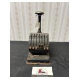 Vintage Check Machine