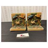 Chalkware Bookends