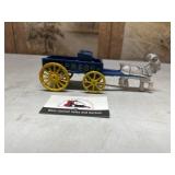 Cast iron express goat and trailer