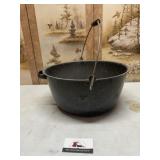 Large enamel pot