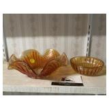 Marigold Orange Glassware