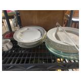Serving platters and misc