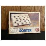 Easy view eliminated, slide, sorter, and projector