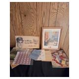 Vintage advertising and kids books