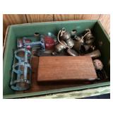 Assorted antique items