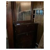 Vintage dresser, mirror and picture frame