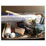 Flat of miscellaneous items and advertising
