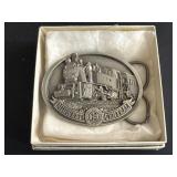 1987 Midwest Central Railroad buckle