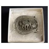 1986 Midwest Old Threshers Reunion buckle