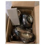 Assorted platters and other tableware