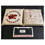Mt. Pleasant seat cushions & license plate frame