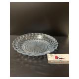 Anchor Hocking Bubble Blue Pattern Soup Bowl