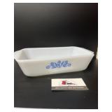 Vintage Anchor Hocking Fire-King loaf pan, part