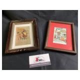 Framed pitures