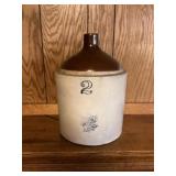 2 gallon Western Stoneware whiskey jug