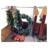 Outside Christmas decor