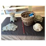 Plant stands, decor; flower pot