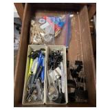 Contents of drawer