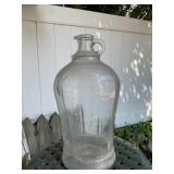 One gallon glass jug