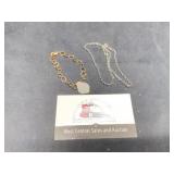 New Chain and Bracelet  unmarked