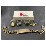 Silver and Sterling Jewelry