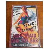 Metal Seaside Sign