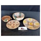 Hand painted dish set