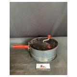 Vintage metal popcorn popper