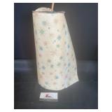Vintage wrapping paper roll