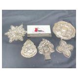 Reed and Barton Sterling Ornaments