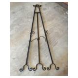 Large metal easel