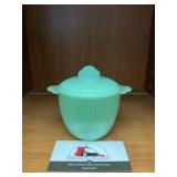 Jadeite Covered Sugar Dish