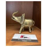Brass Elephant Decor