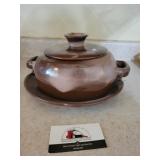 Frankoma pot and plate