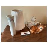 Cat creamer and decor